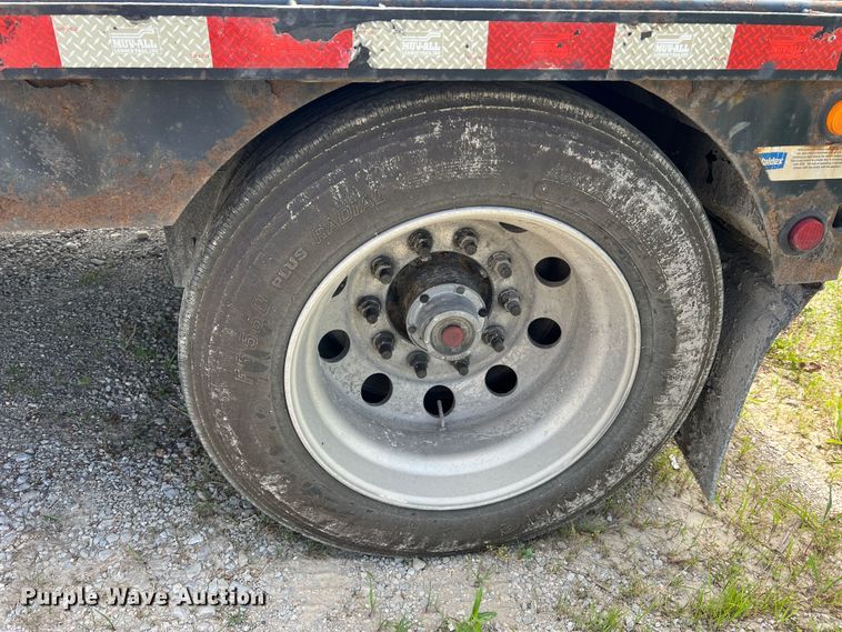 image for item KC9870 2014 Muv-All 5370MDG  lowboy equipment trailer