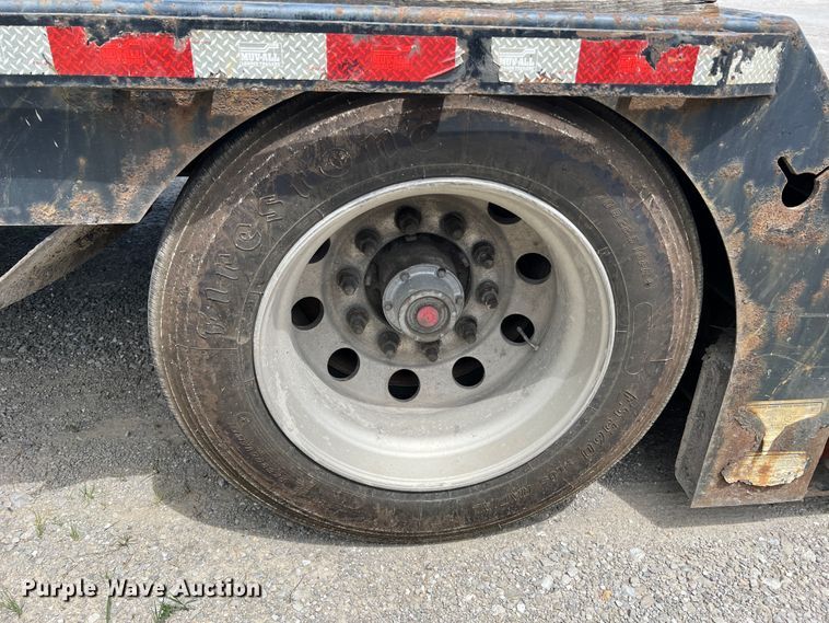 image for item KC9870 2014 Muv-All 5370MDG  lowboy equipment trailer