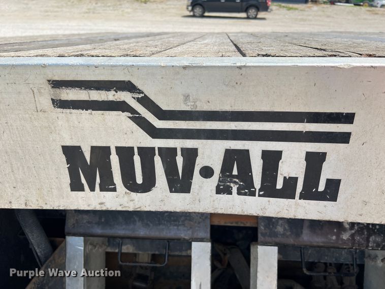 image for item KC9870 2014 Muv-All 5370MDG  lowboy equipment trailer