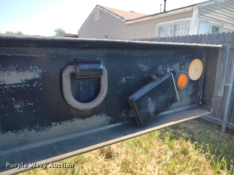 image for item LU9088 1972 Birmingham  drop deck equipment trailer