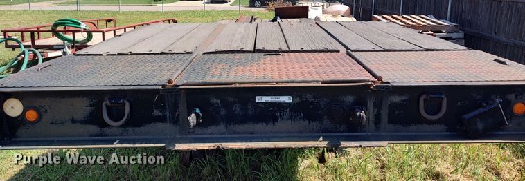 image for item LU9088 1972 Birmingham  drop deck equipment trailer