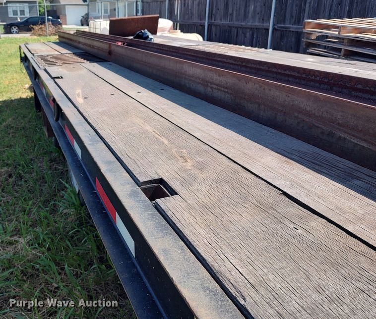 image for item LU9088 1972 Birmingham  drop deck equipment trailer