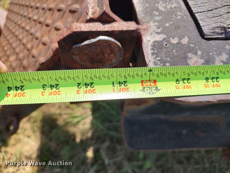 image for item LU9088 1972 Birmingham  drop deck equipment trailer