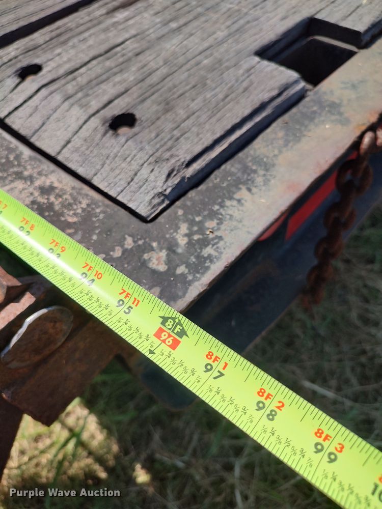 image for item LU9088 1972 Birmingham  drop deck equipment trailer