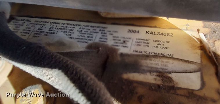 image for item LU9151 2004 Ford F750 Super Duty XL  truck cab and chassis