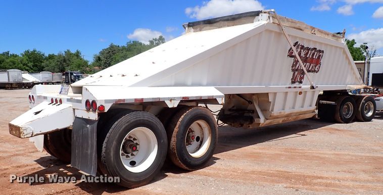 image for item MF9486 2012 CTS BDT-40  bottom dump trailer