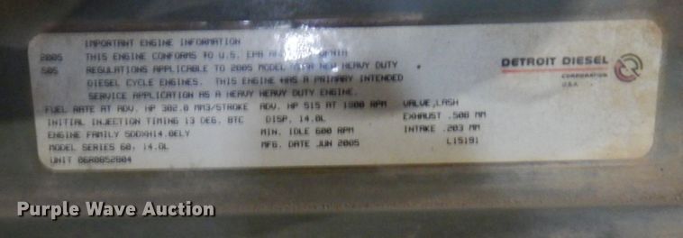 image for item MF9624 Detroit Diesel Series 60  engine