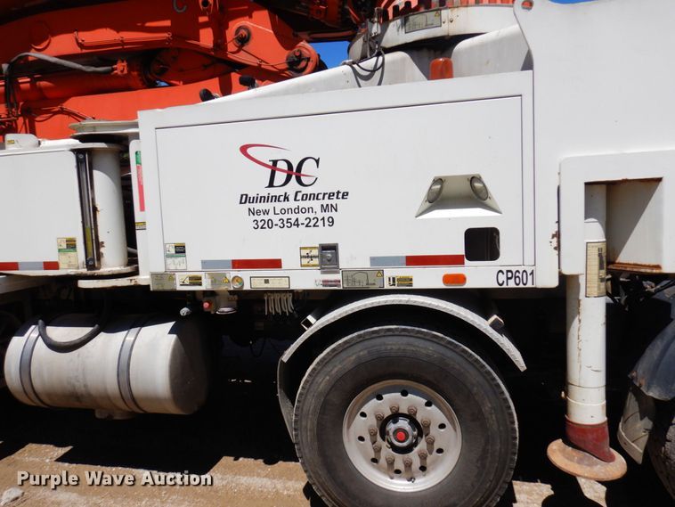 image for item MF9634 2007 Mack MR688S  concrete pump truck