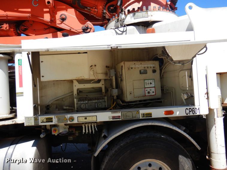 image for item MF9634 2007 Mack MR688S  concrete pump truck