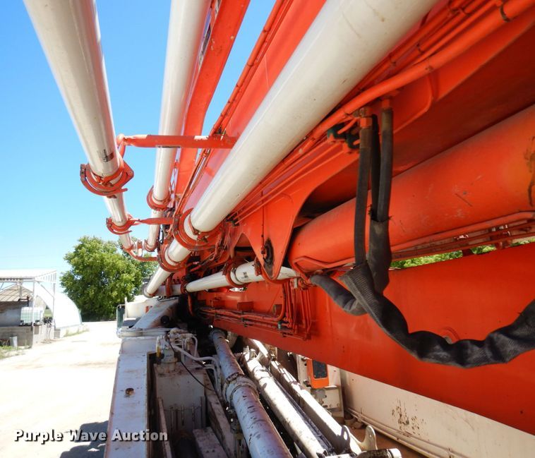 image for item MF9634 2007 Mack MR688S  concrete pump truck