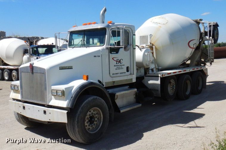 image for item MF9639 2009 Kenworth W900  ready mix truck