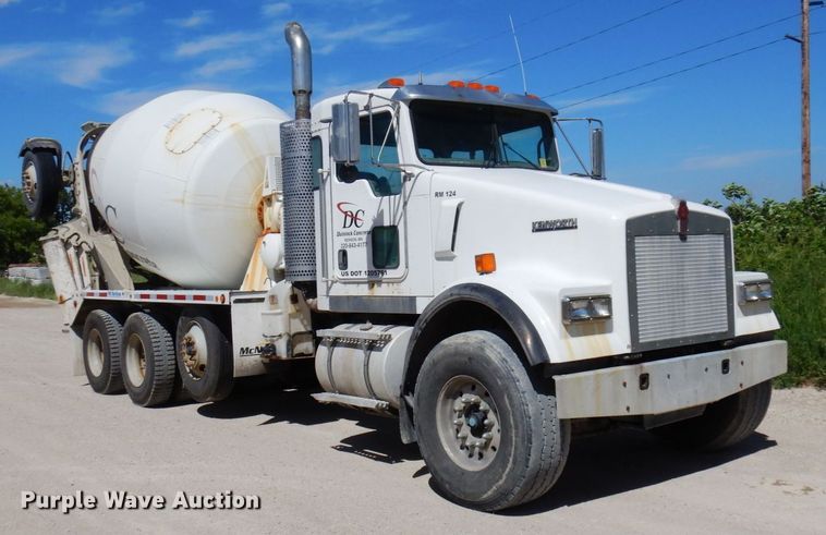 image for item MF9639 2009 Kenworth W900  ready mix truck