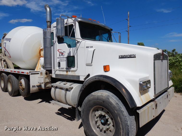 image for item MF9639 2009 Kenworth W900  ready mix truck