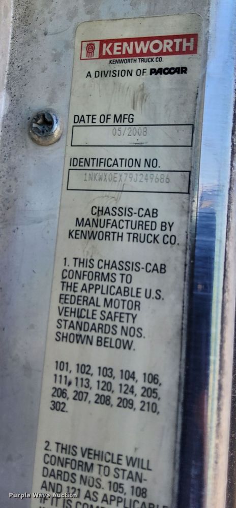 image for item MF9639 2009 Kenworth W900  ready mix truck