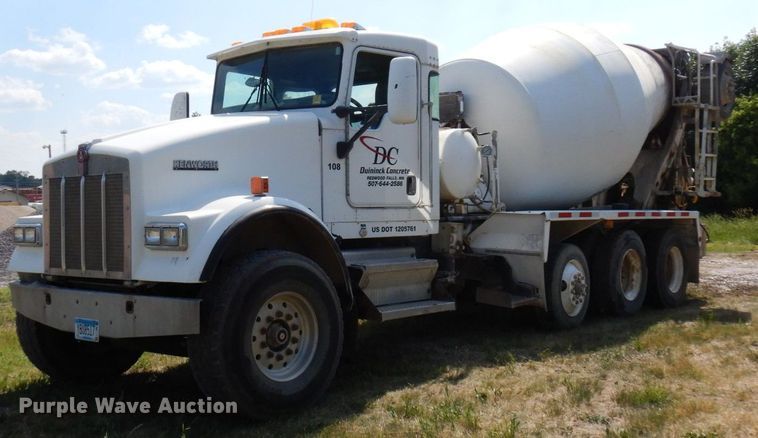 image for item MF9640 2006 Kenworth W900  ready mix truck