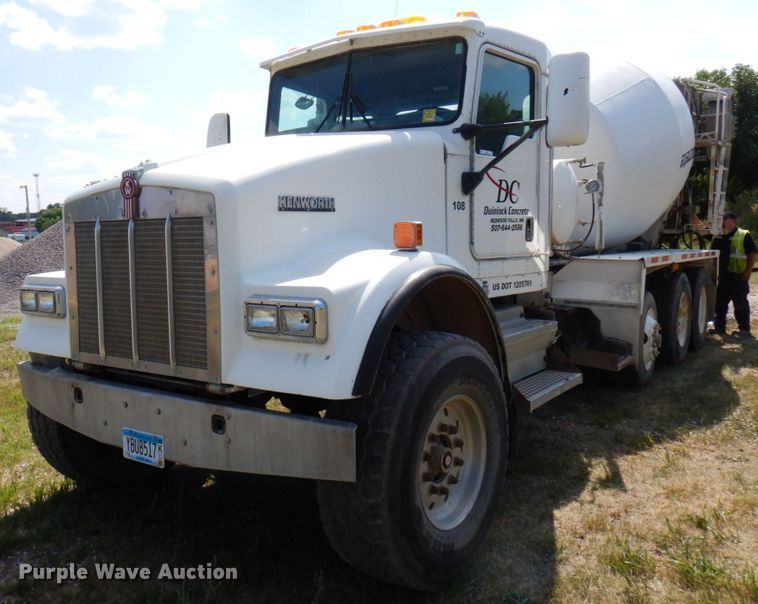 image for item MF9640 2006 Kenworth W900  ready mix truck