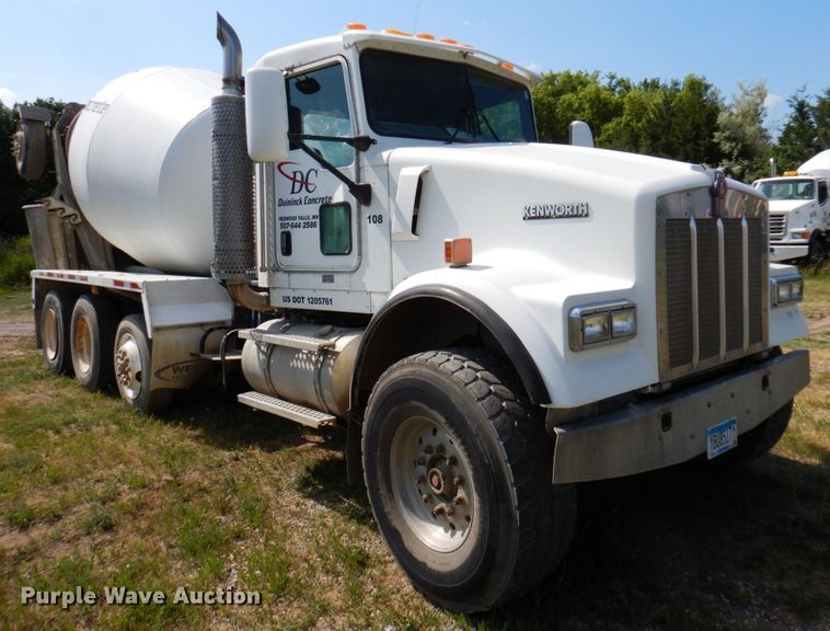 image for item MF9640 2006 Kenworth W900  ready mix truck
