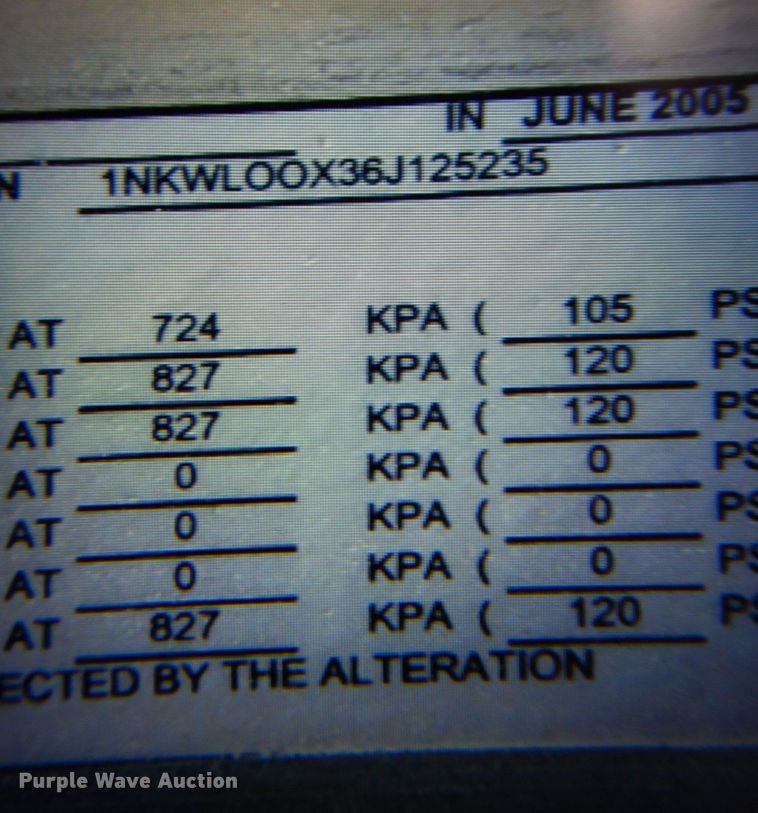 image for item MF9640 2006 Kenworth W900  ready mix truck