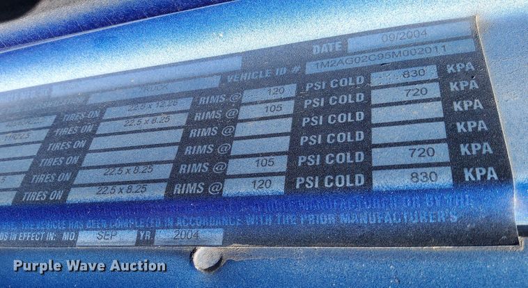 image for item MF9641 2005 Mack CV513  ready mix truck