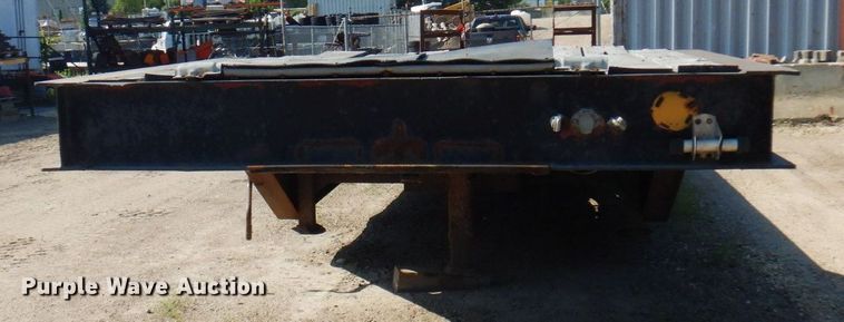 image for item MF9651 1992 Load King PCS50/70-2  drop deck equipment trailer