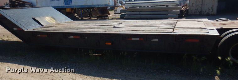 image for item MF9651 1992 Load King PCS50/70-2  drop deck equipment trailer
