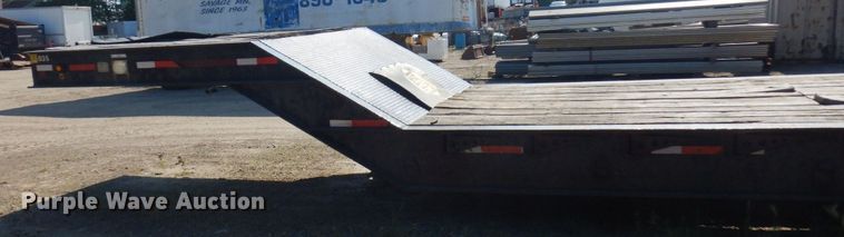 image for item MF9651 1992 Load King PCS50/70-2  drop deck equipment trailer
