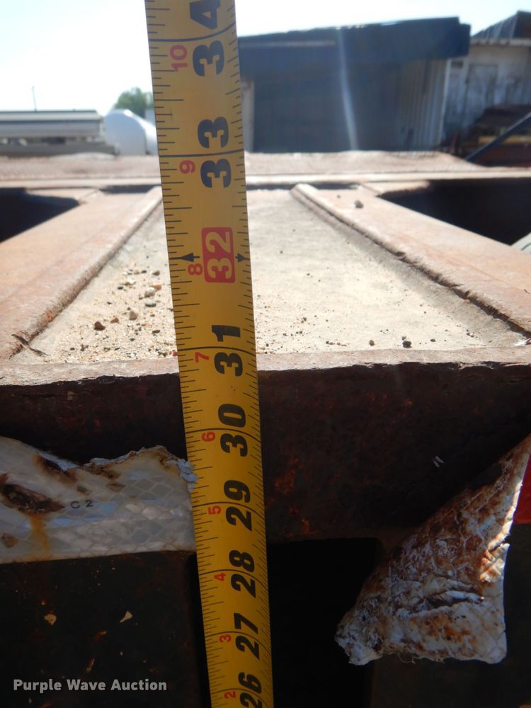 image for item MF9651 1992 Load King PCS50/70-2  drop deck equipment trailer