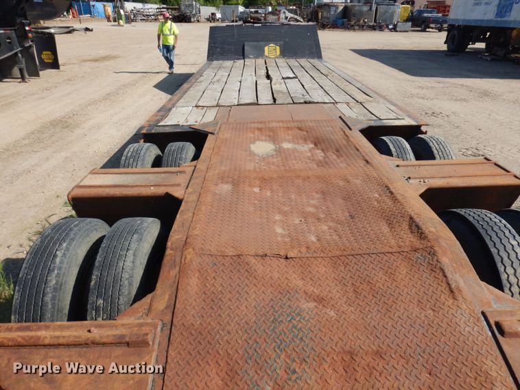 image for item MF9651 1992 Load King PCS50/70-2  drop deck equipment trailer