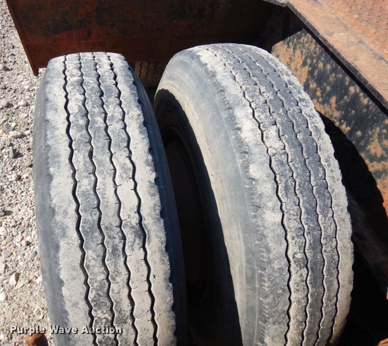 image for item MF9651 1992 Load King PCS50/70-2  drop deck equipment trailer