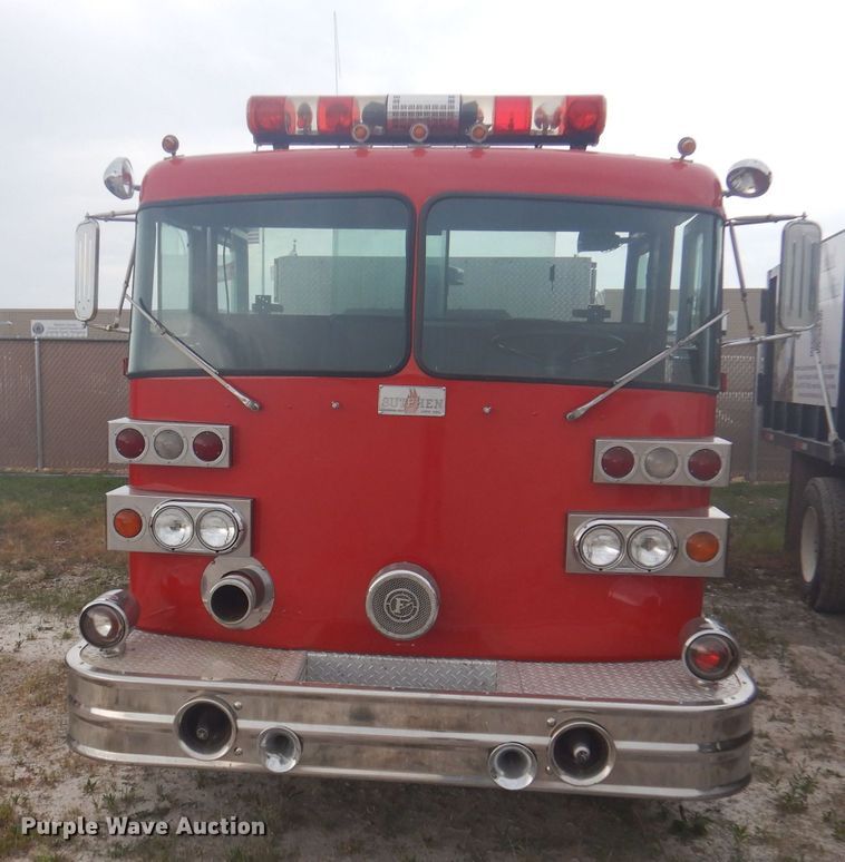 image for item DJ3840 1981 Sutphen Deluge  pumper fire truck