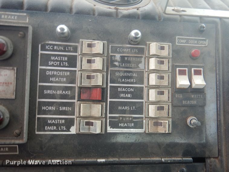 image for item DJ3840 1981 Sutphen Deluge  pumper fire truck