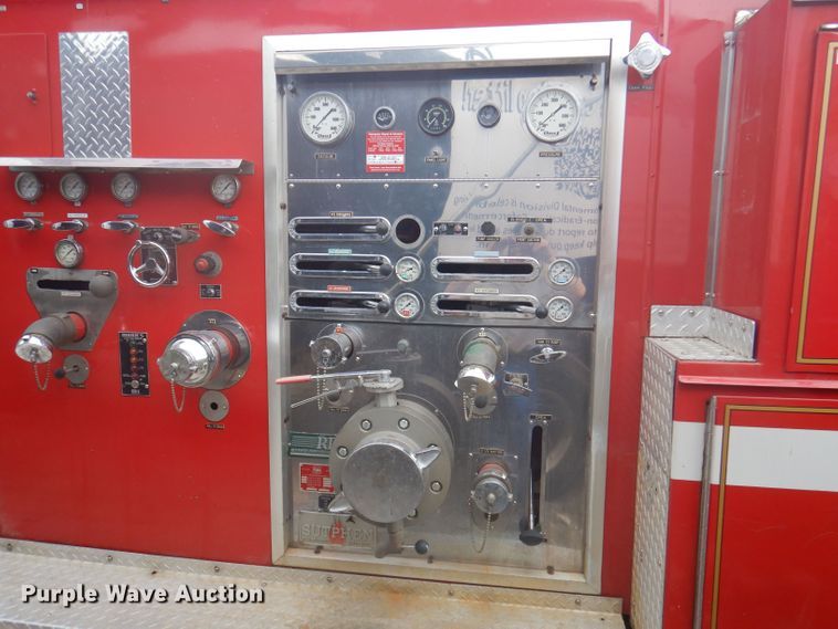 image for item DJ3840 1981 Sutphen Deluge  pumper fire truck