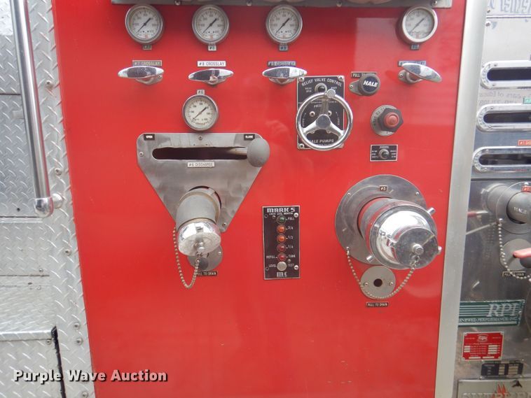 image for item DJ3840 1981 Sutphen Deluge  pumper fire truck