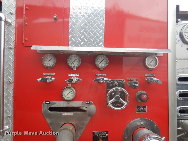 image for item DJ3840 1981 Sutphen Deluge  pumper fire truck