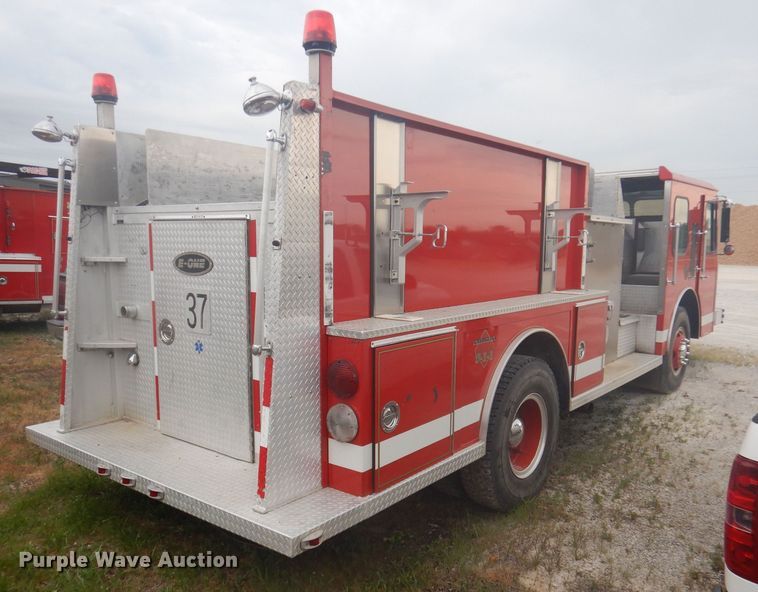 image for item DJ3841 1986 Federal Motors  pumper fire truck