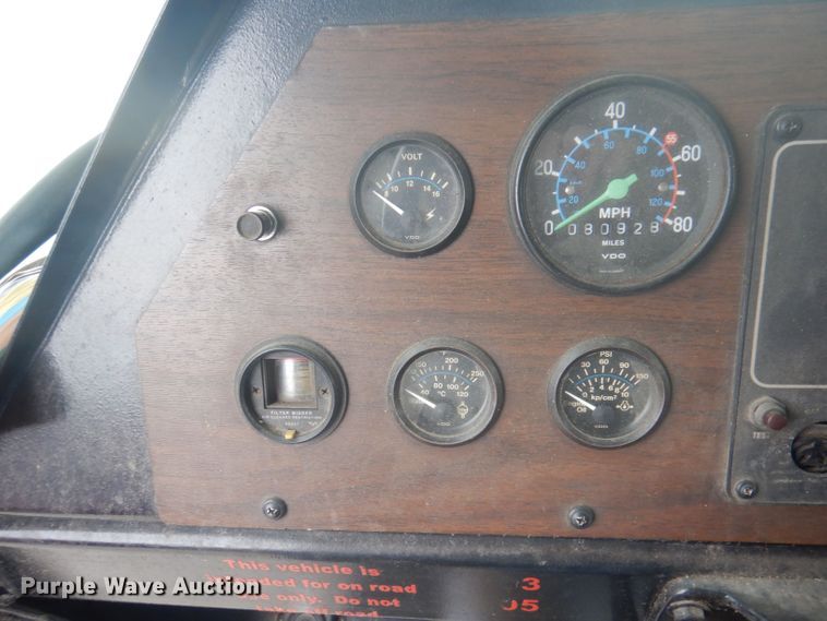 image for item DJ3841 1986 Federal Motors  pumper fire truck