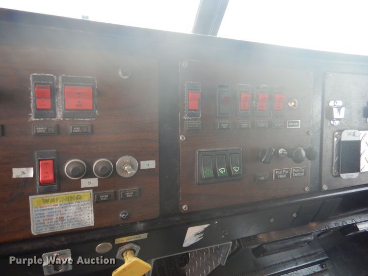 image for item DJ3841 1986 Federal Motors  pumper fire truck