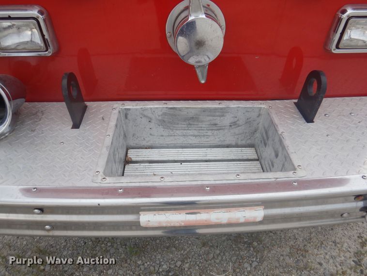 image for item DJ3841 1986 Federal Motors  pumper fire truck