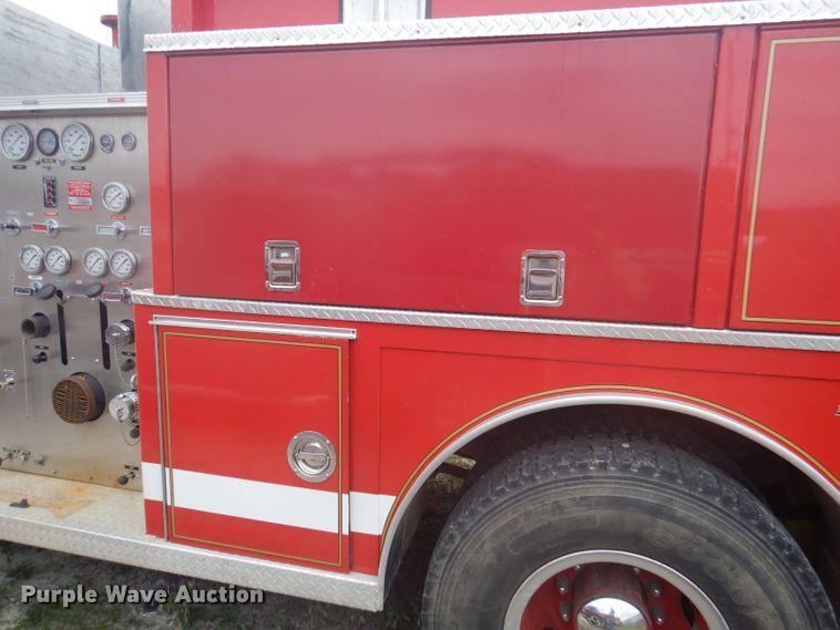 image for item DJ3841 1986 Federal Motors  pumper fire truck