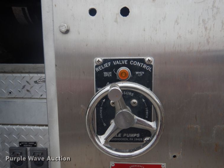 image for item DJ3841 1986 Federal Motors  pumper fire truck