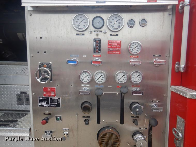 image for item DJ3841 1986 Federal Motors  pumper fire truck