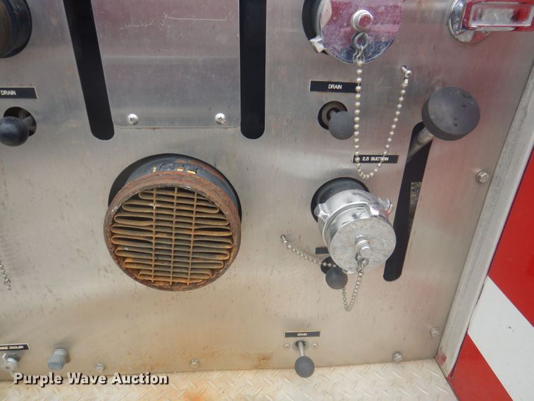 image for item DJ3841 1986 Federal Motors  pumper fire truck