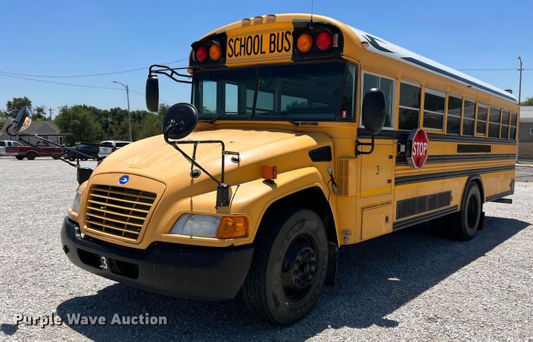 image for item DJ7665 2009 Blue Bird  school bus