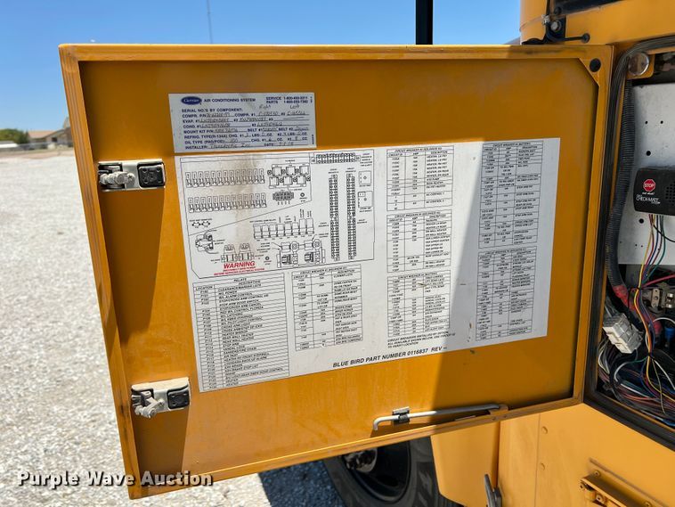 image for item DJ7665 2009 Blue Bird  school bus