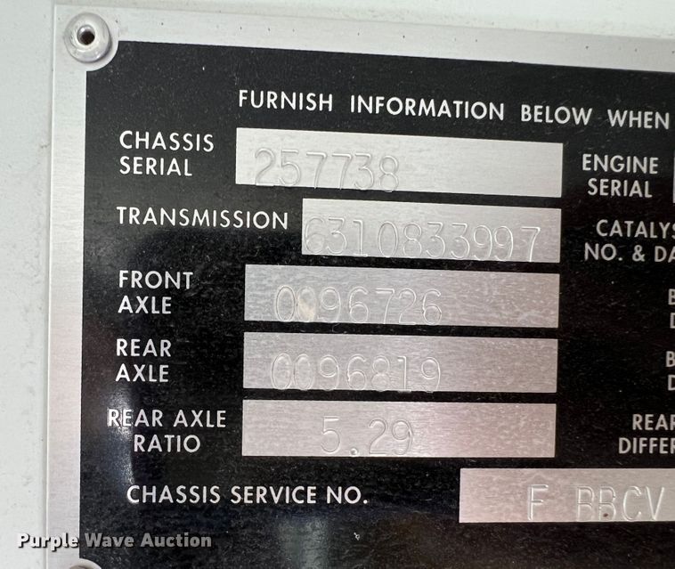 image for item DJ7665 2009 Blue Bird  school bus