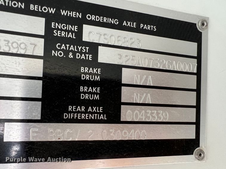 image for item DJ7665 2009 Blue Bird  school bus