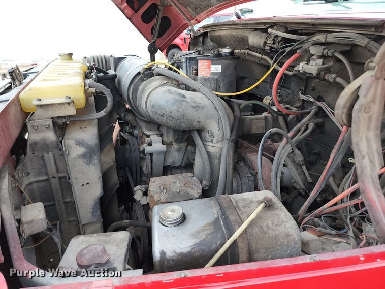 image for item DL6575 1990 Ford F800  fire truck