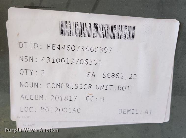 image for item DL6618 Air compressor