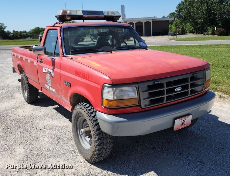 image for item DL6624 1995 Ford F150  pickup truck