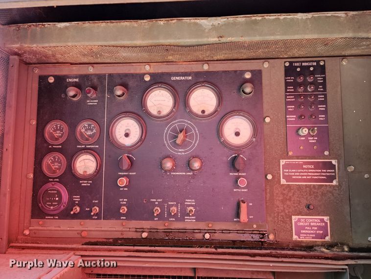 image for item DL6628 John R Hollingsworth MEP-004AAS  generator